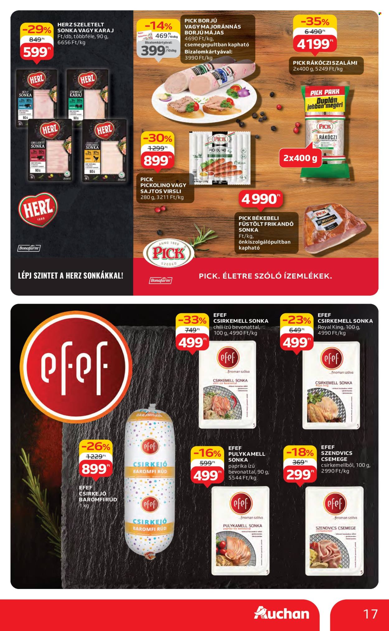 Auchan akciós újságok - 2025.07.10 - 2025.07.16. Oldal 17