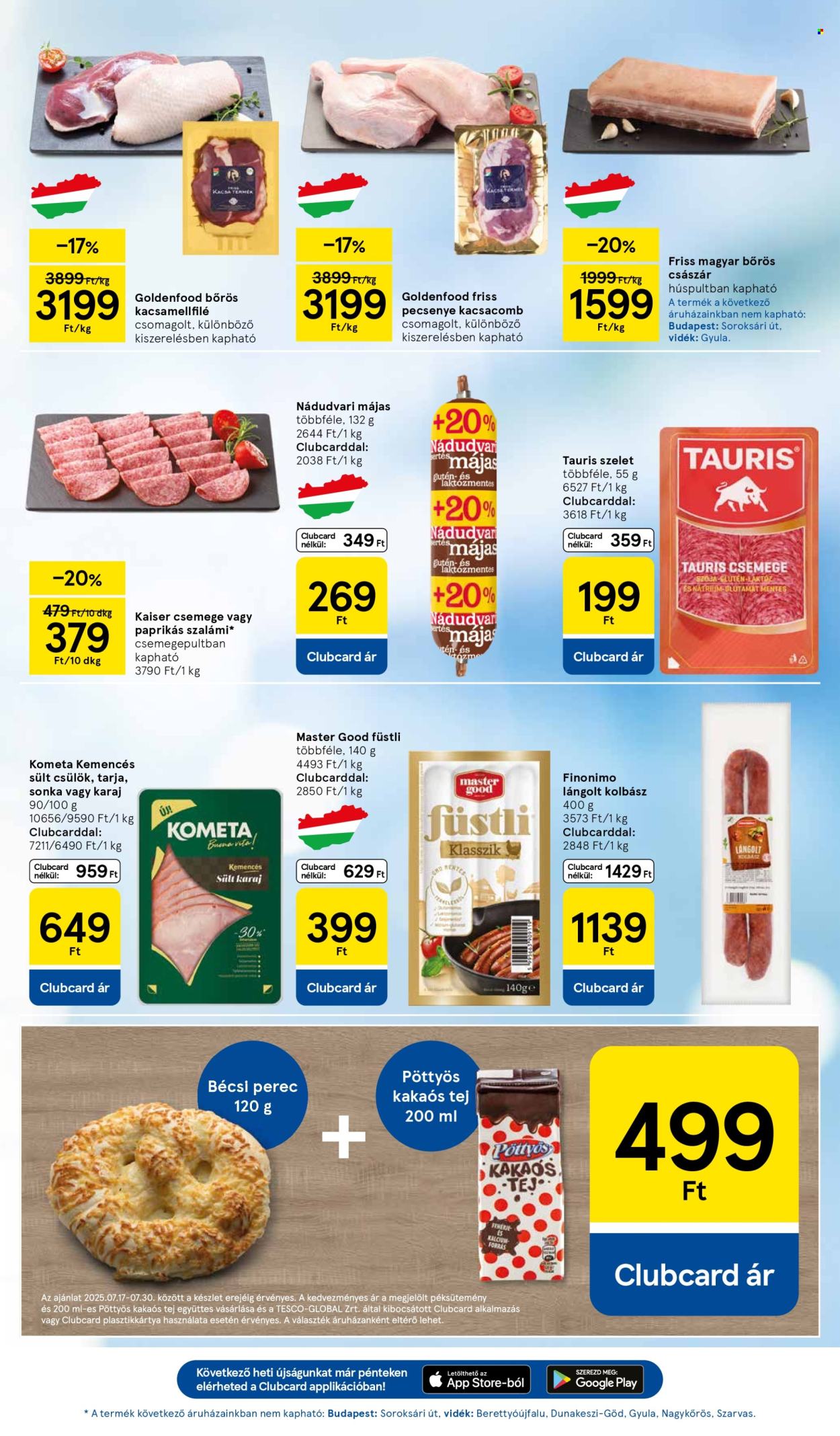 TESCO akciós újságok - 2025.07.17 - 2025.07.23. Oldal 3