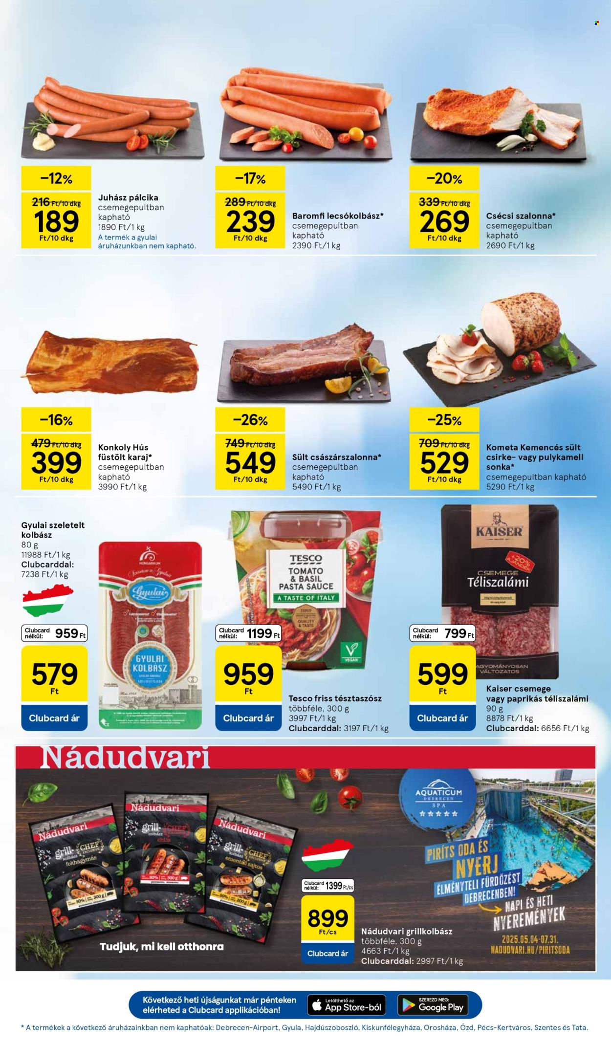 TESCO akciós újságok - 2025.07.17 - 2025.07.23. Oldal 17