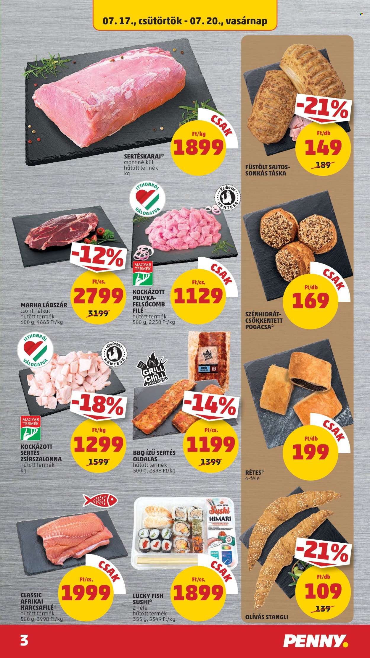Penny Market akciós újságok - 2025.07.17 - 2025.07.23. Oldal 3