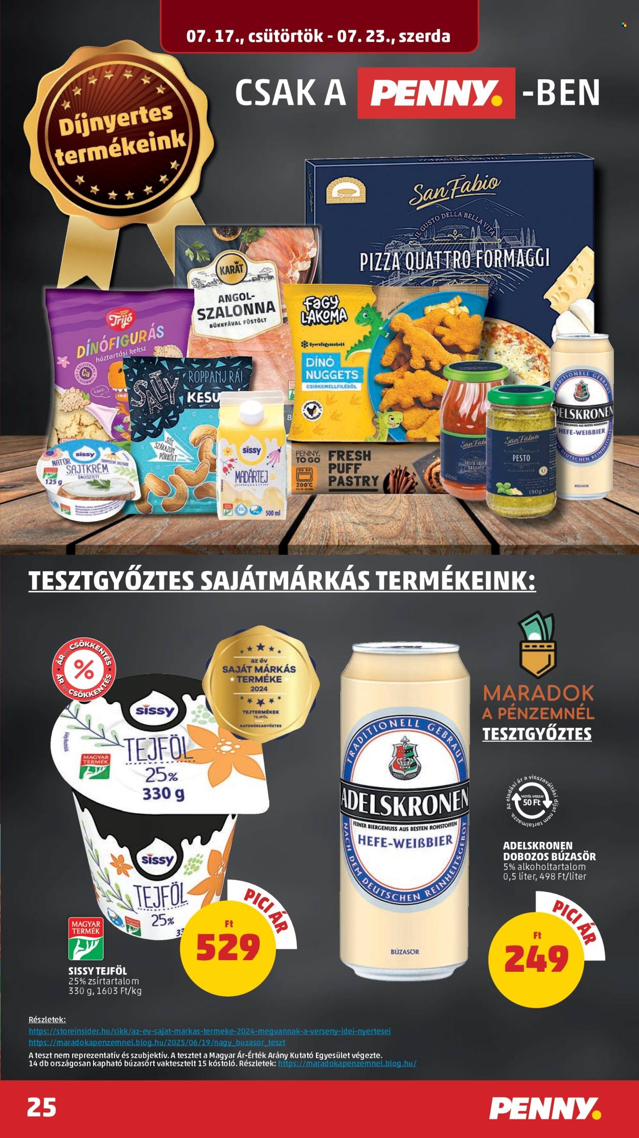 Penny Market akciós újságok - 2025.07.17 - 2025.07.23. Oldal 25