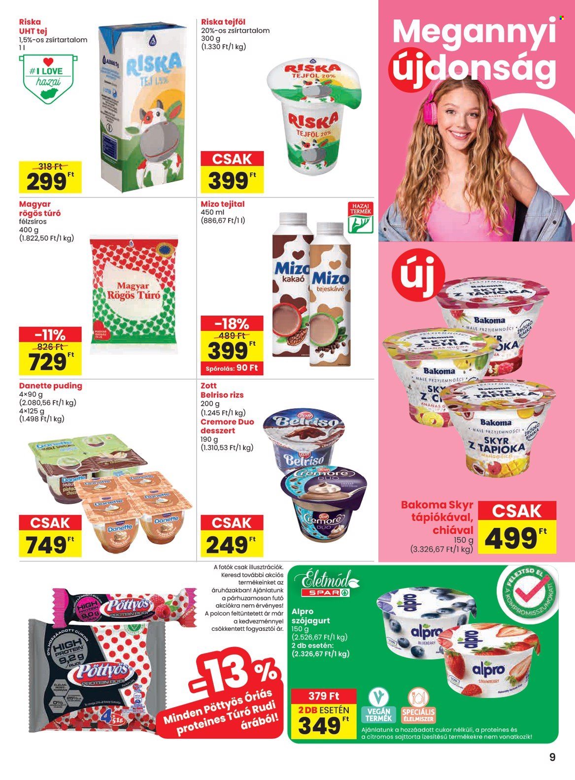 SPAR akciós újságok - 2025.07.17 - 2025.07.23. Oldal 9