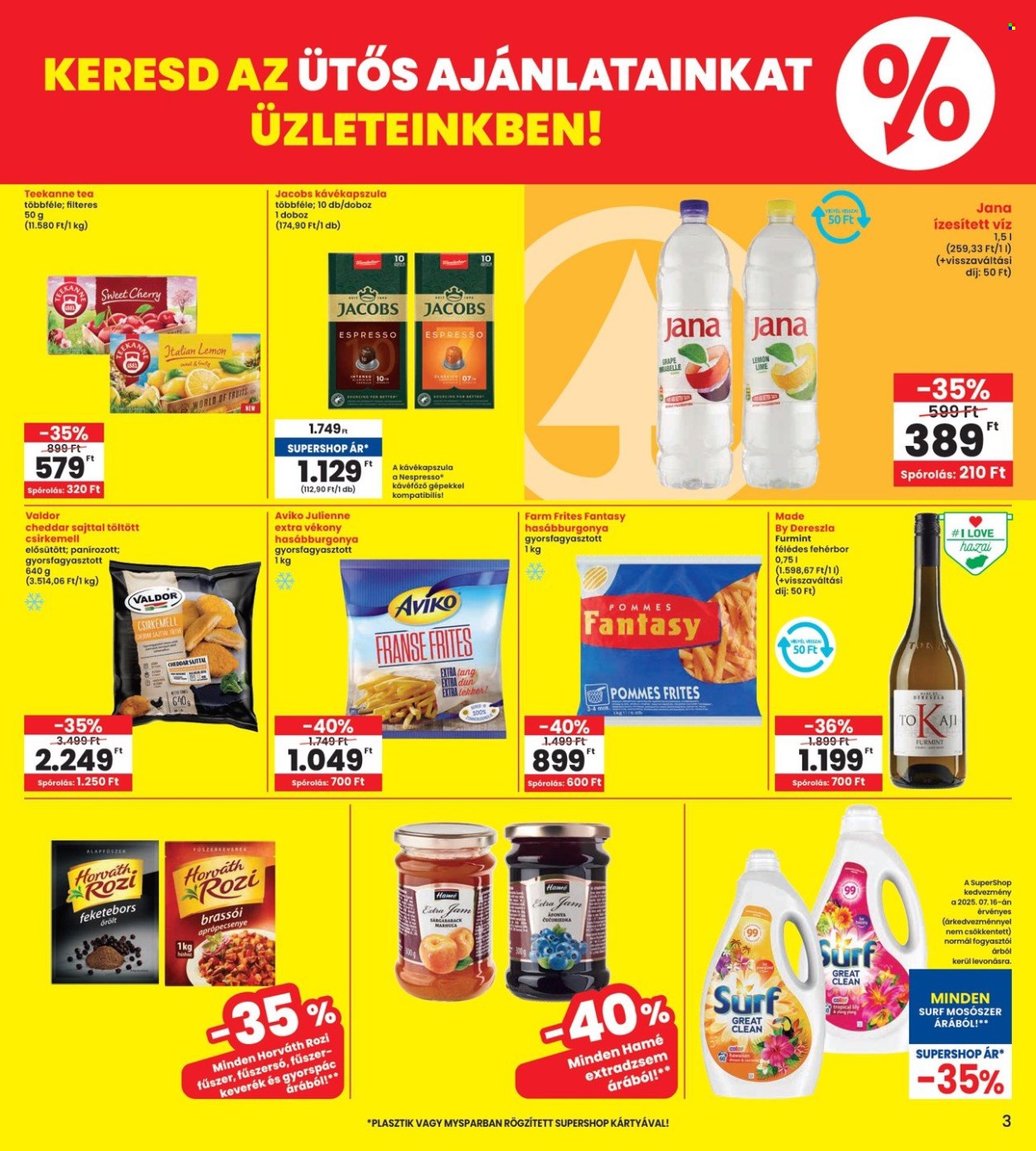 INTERSPAR akciós újságok - 2025.07.17 - 2025.07.23. Oldal 3