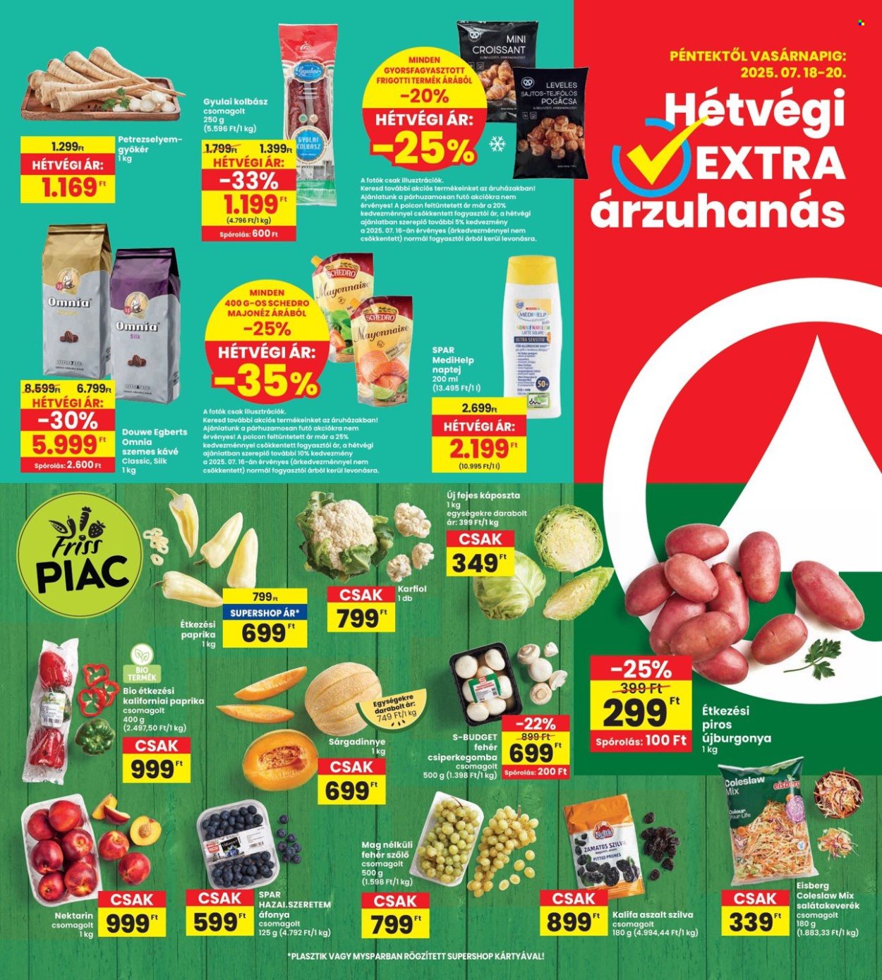 INTERSPAR akciós újságok - 2025.07.17 - 2025.07.23. Oldal 20