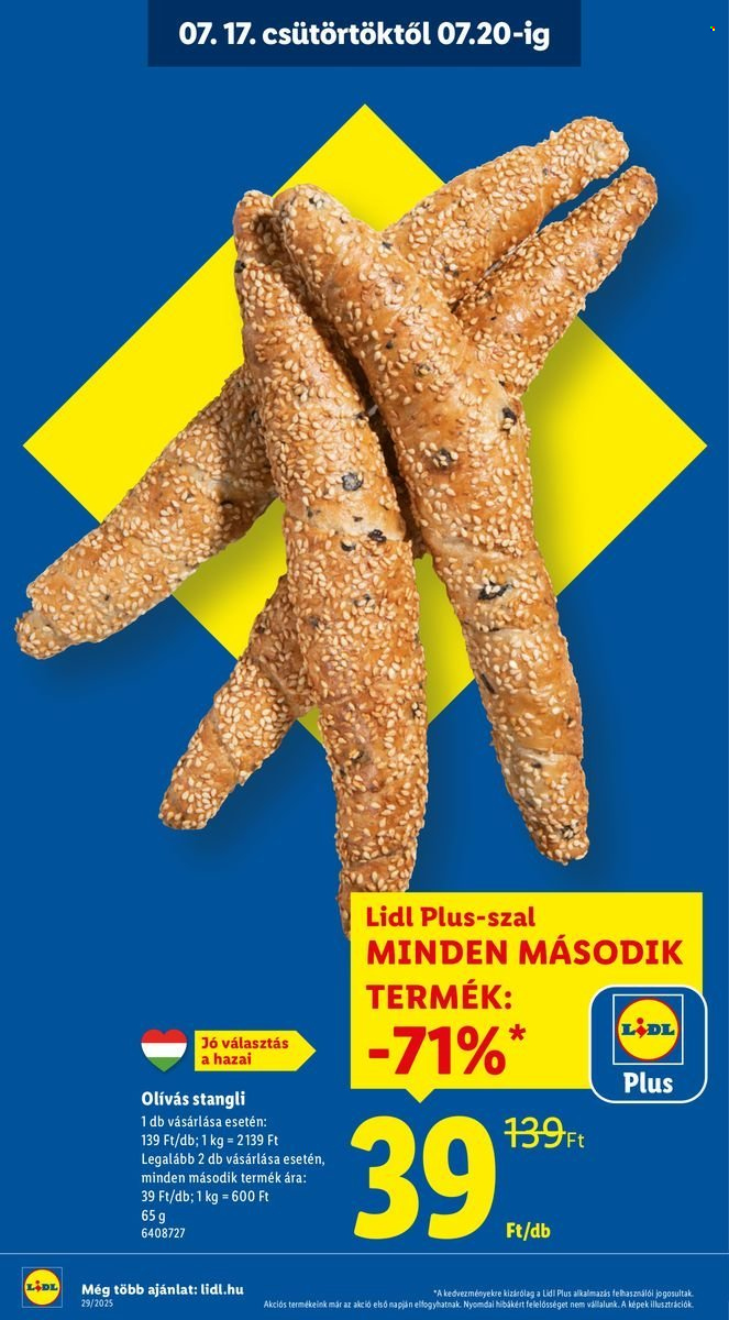 Lidl akciós újságok - 2025.07.17 - 2025.07.23. Oldal 2
