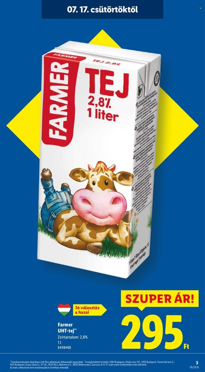 Lidl akciós újságok - 2025.07.17 - 2025.07.23. Oldal 3