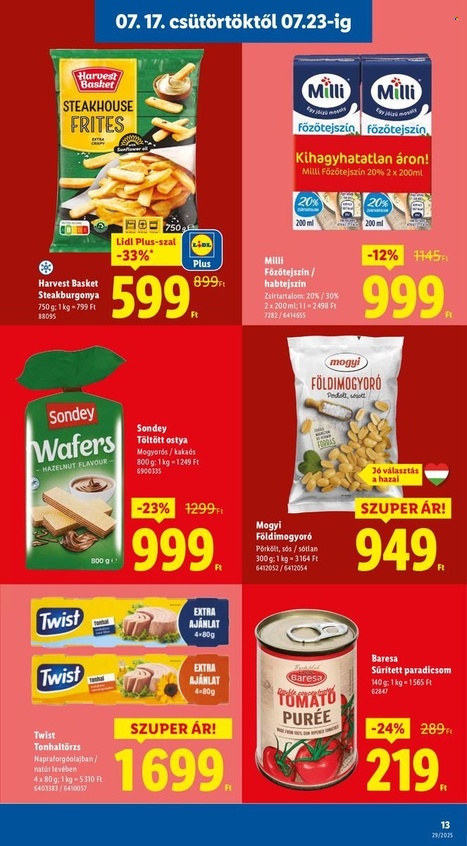 Lidl akciós újságok - 2025.07.17 - 2025.07.23. Oldal 13