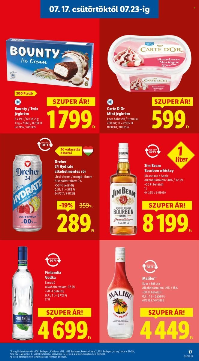 Lidl akciós újságok - 2025.07.17 - 2025.07.23. Oldal 17