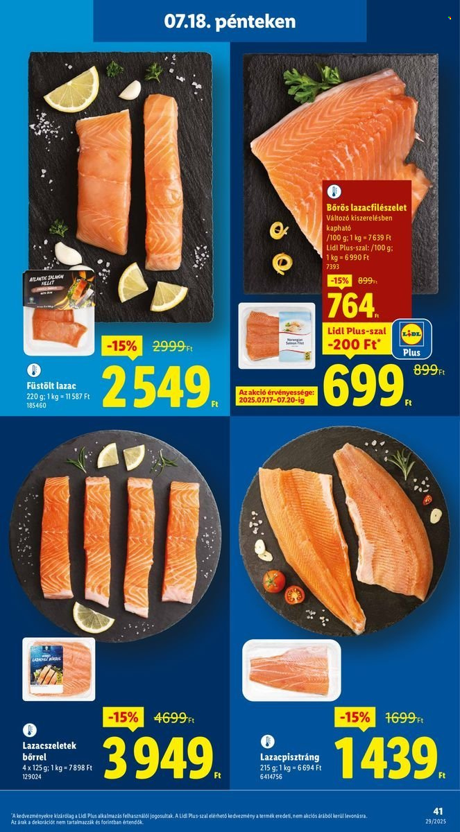 Lidl akciós újságok - 2025.07.17 - 2025.07.23. Oldal 41