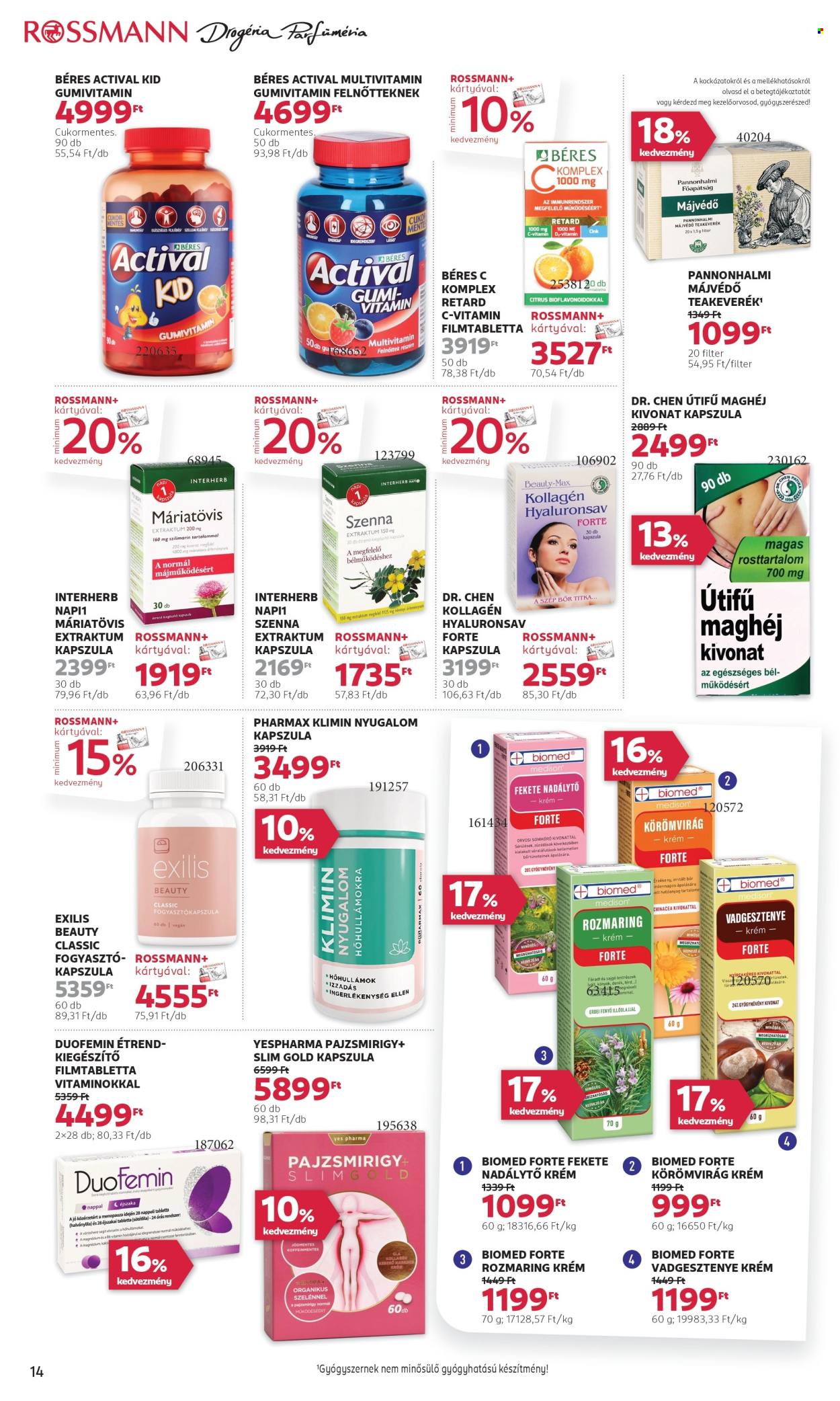 Rossmann akciós újságok - 2025.07.14 - 2025.07.25. Oldal 16