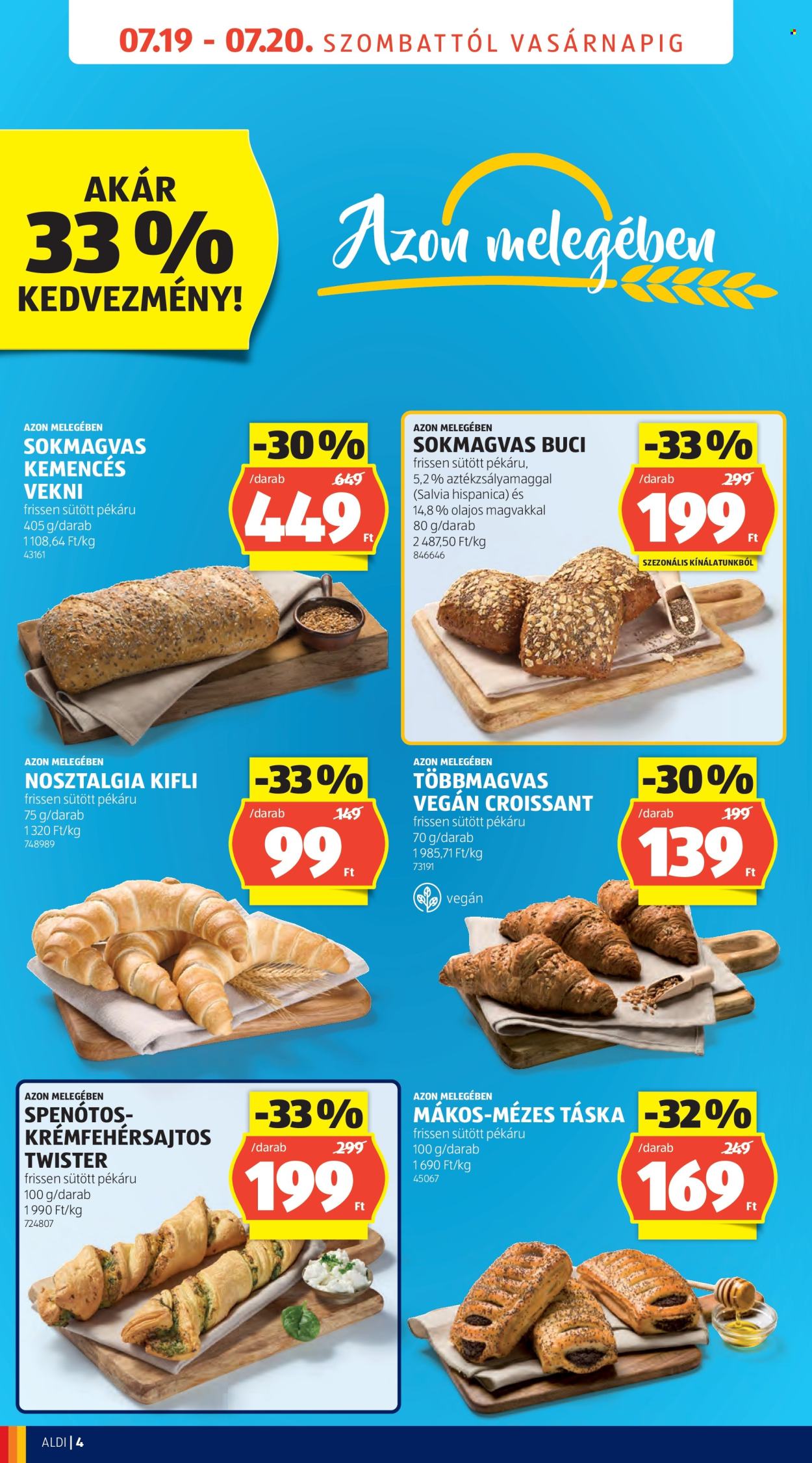 Aldi akciós újságok - 2025.07.19 - 2025.07.20. Oldal 4