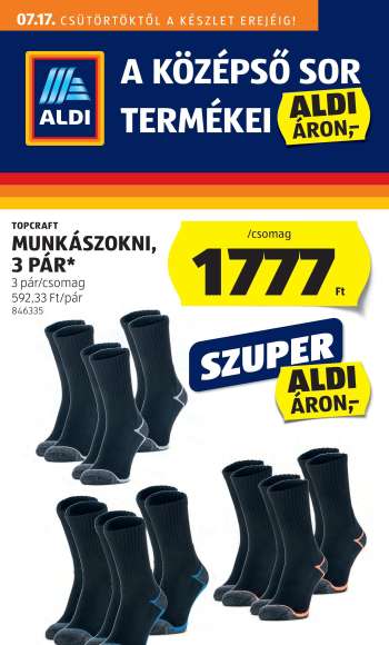 Újság Aldi - 2025.07.17 - 2025.07.23.