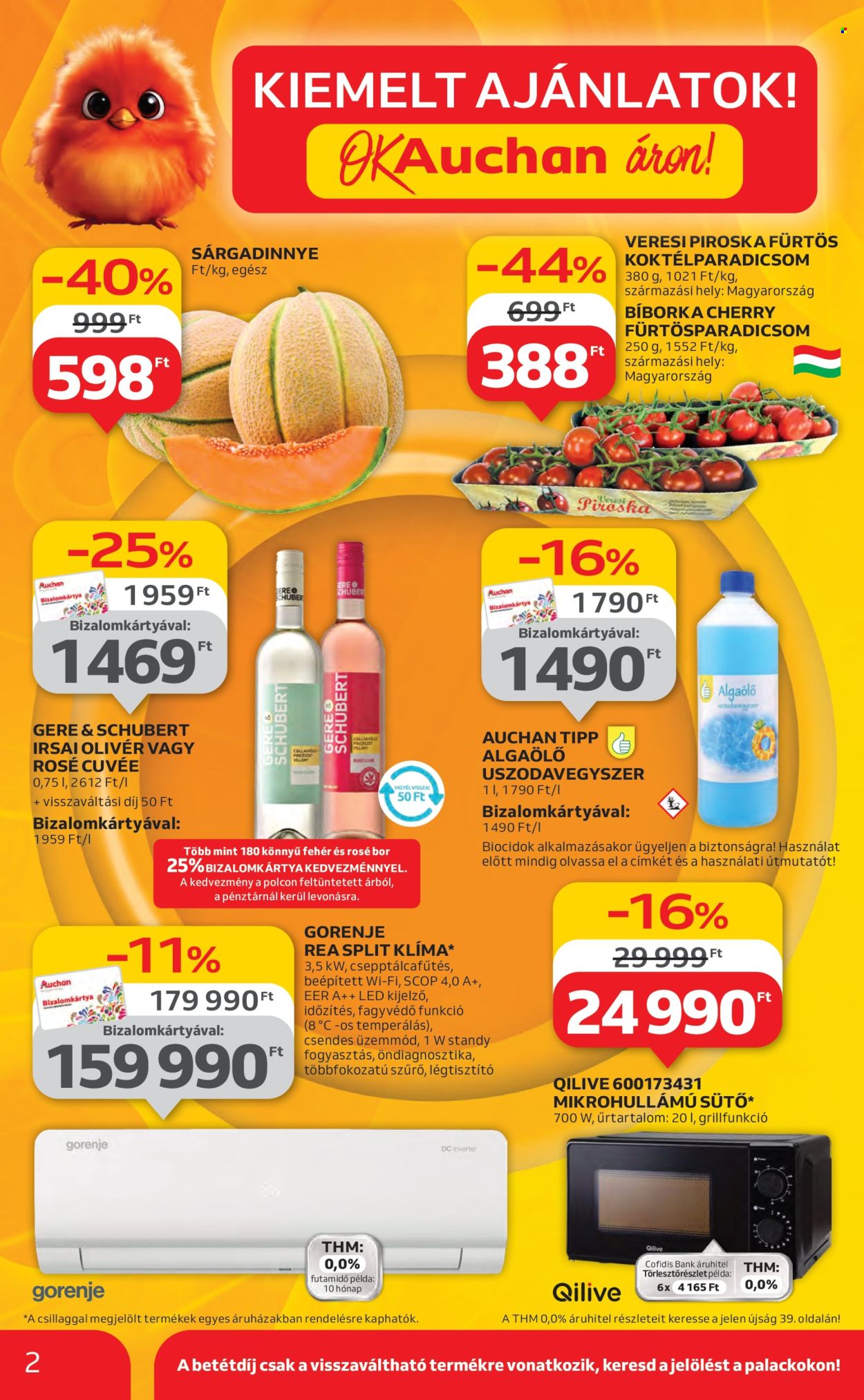 Auchan akciós újságok - 2025.07.17 - 2025.07.23. Oldal 2