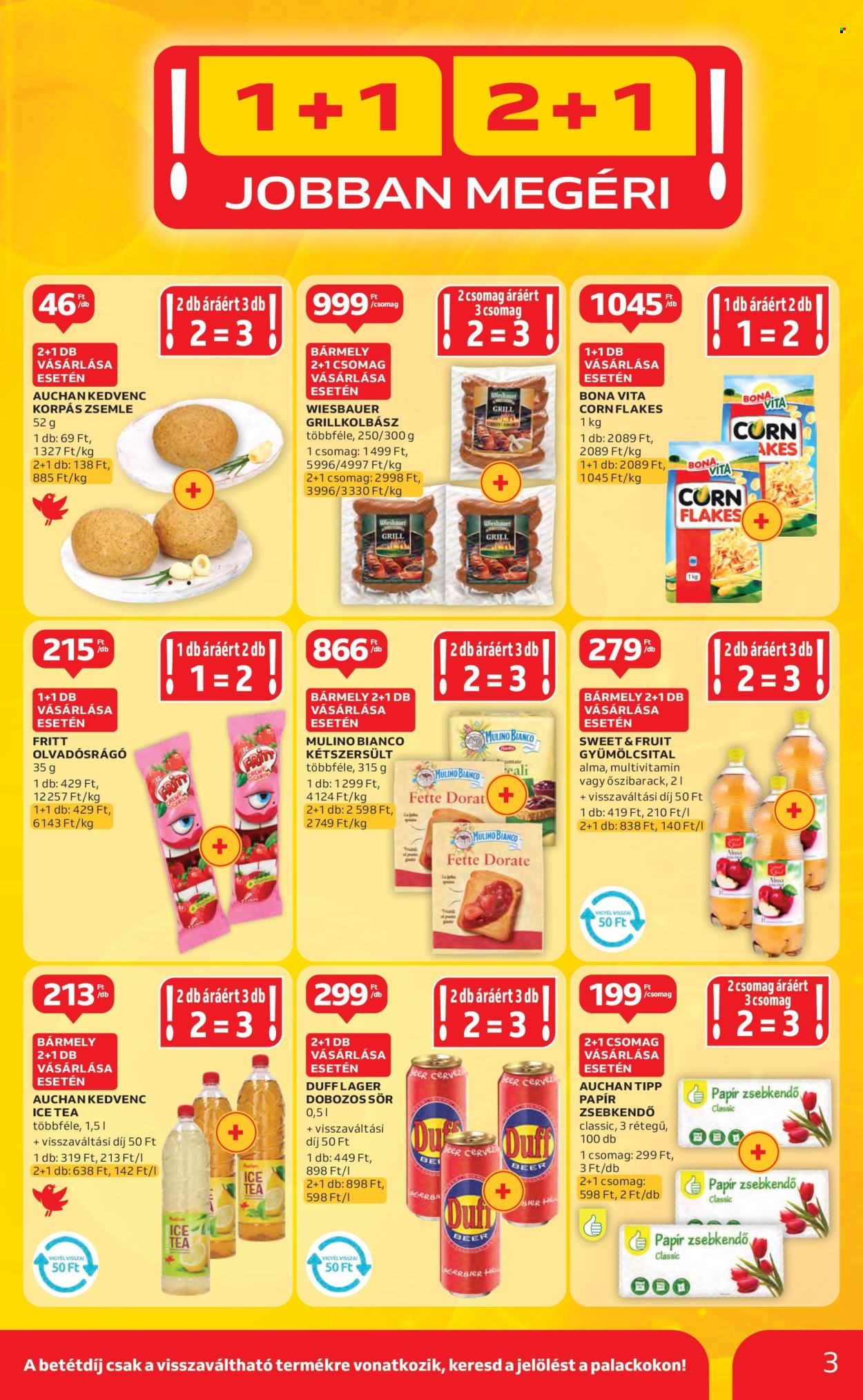 Auchan akciós újságok - 2025.07.17 - 2025.07.23. Oldal 3