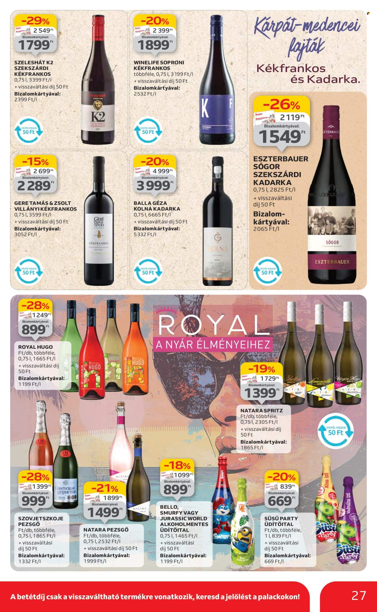 Auchan akciós újságok - 2025.07.17 - 2025.07.23. Oldal 27