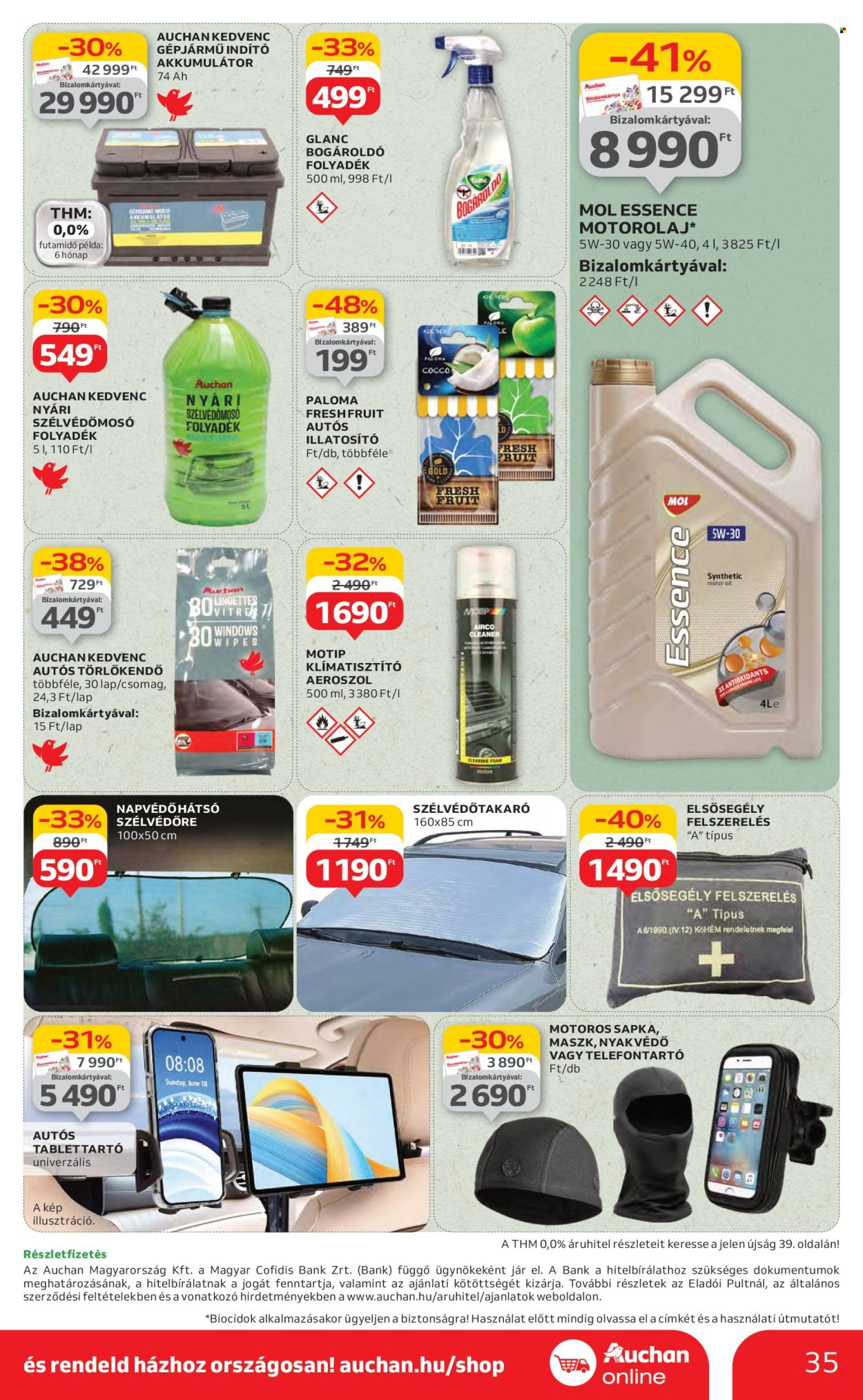 Auchan akciós újságok - 2025.07.17 - 2025.07.23. Oldal 35