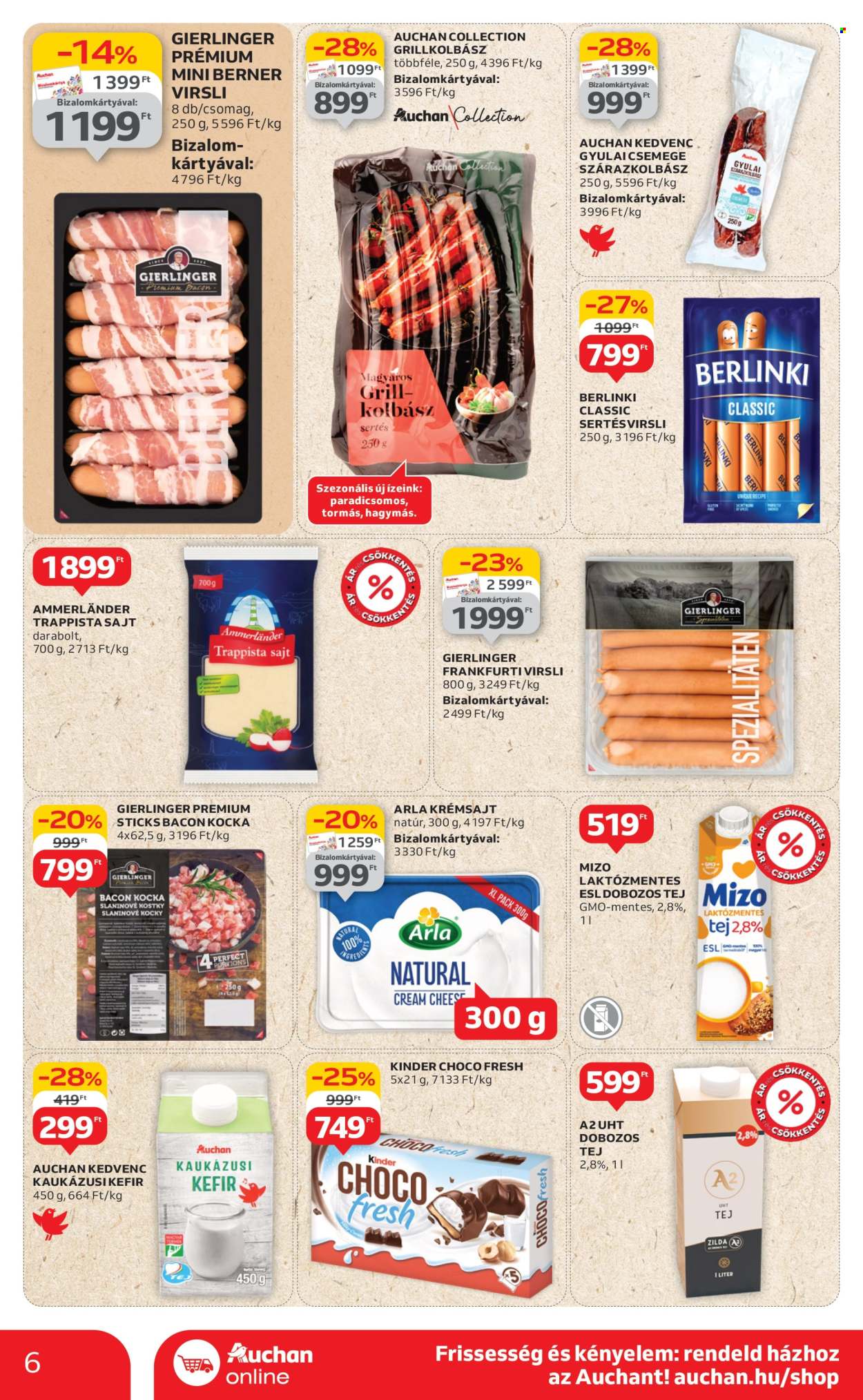 Auchan akciós újságok - 2025.07.17 - 2025.07.23. Oldal 6