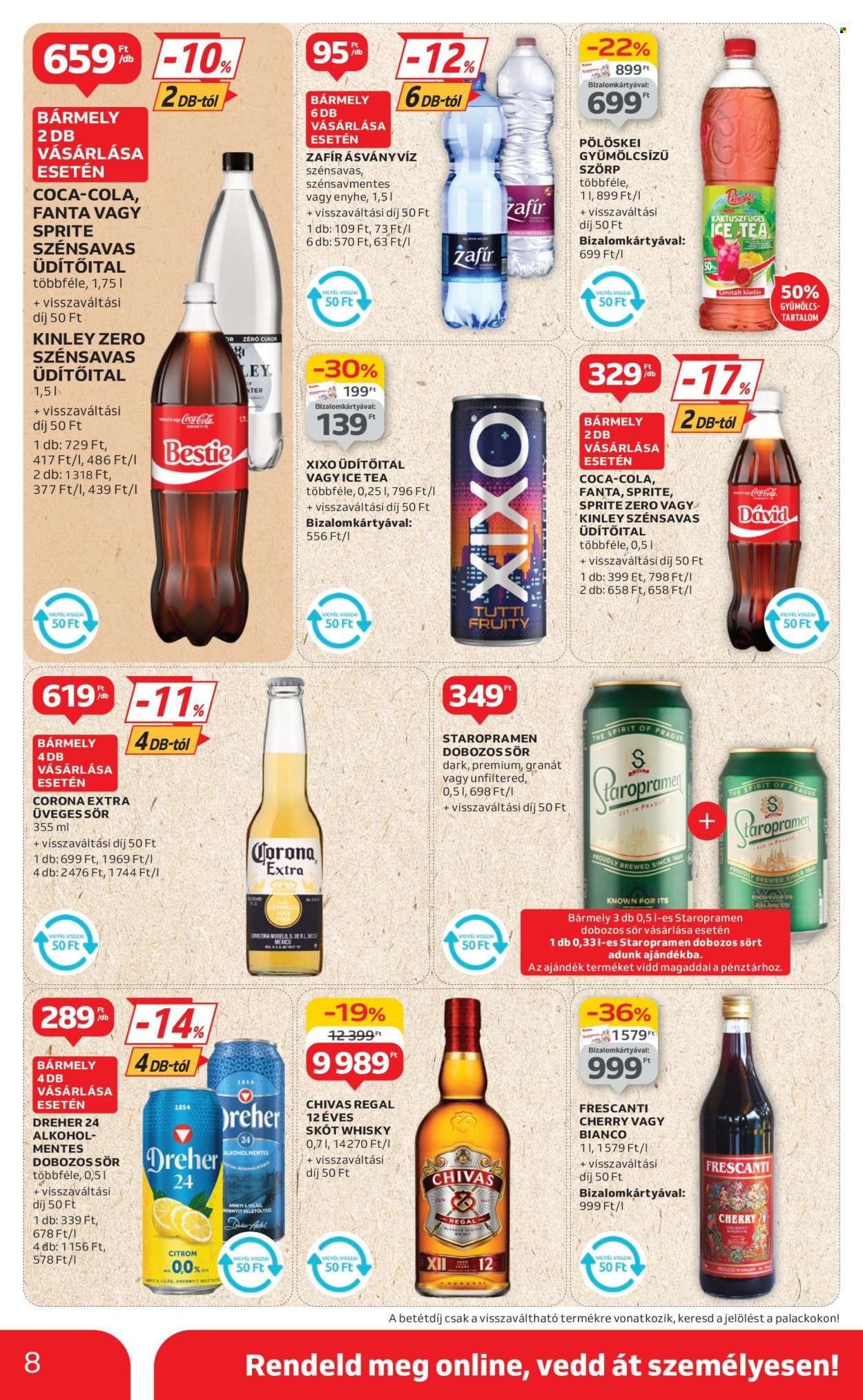 Auchan akciós újságok - 2025.07.17 - 2025.07.23. Oldal 8