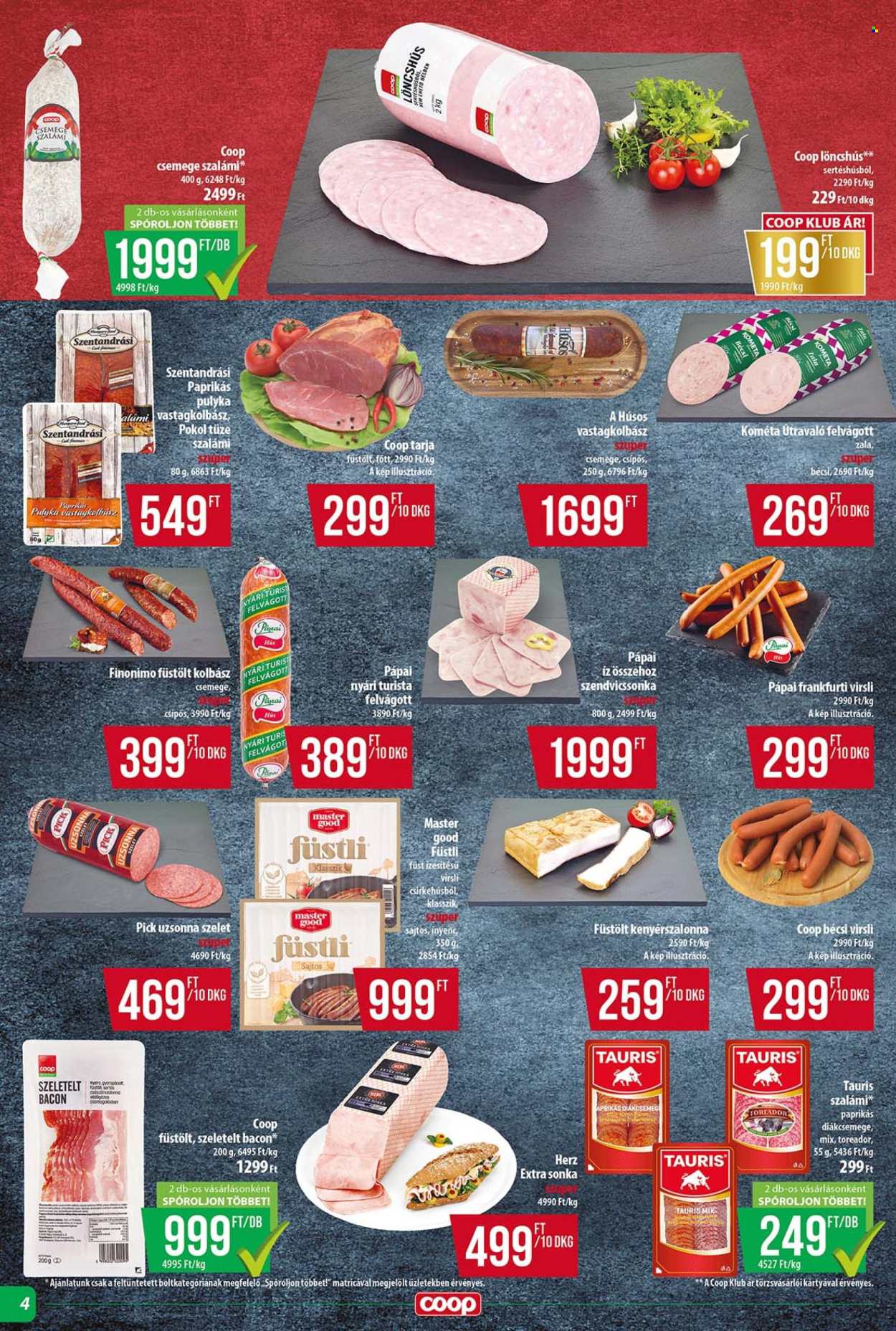 Coop akciós újságok - 2025.07.17 - 2025.07.23. Oldal 4