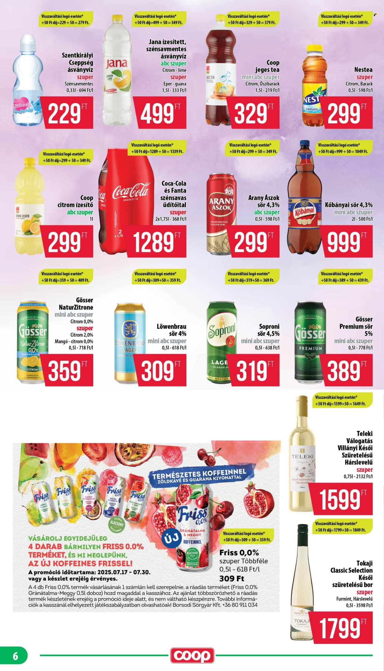Coop akciós újságok - 2025.07.17 - 2025.07.23. Oldal 6