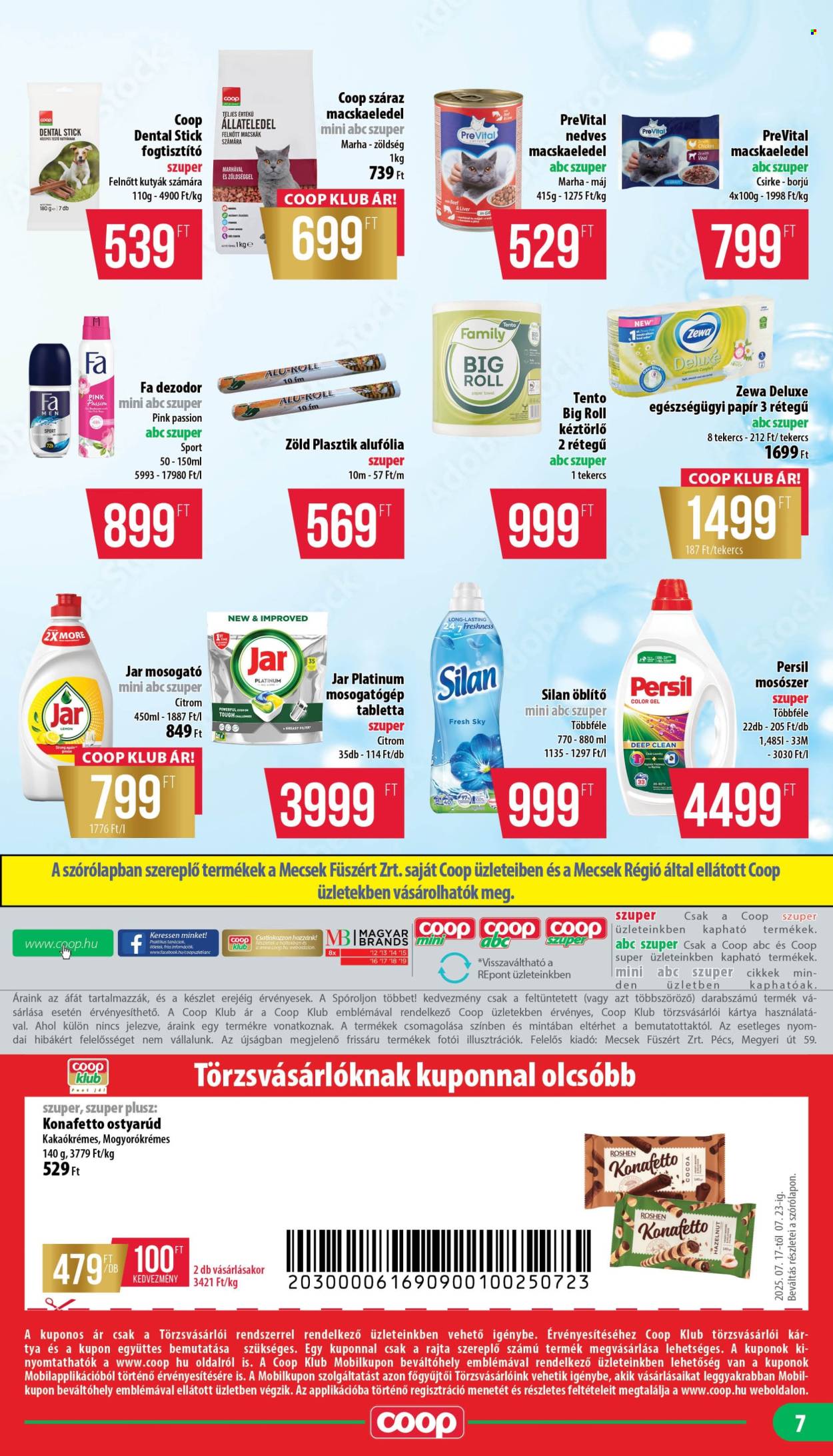 Coop akciós újságok - 2025.07.17 - 2025.07.23. Oldal 7