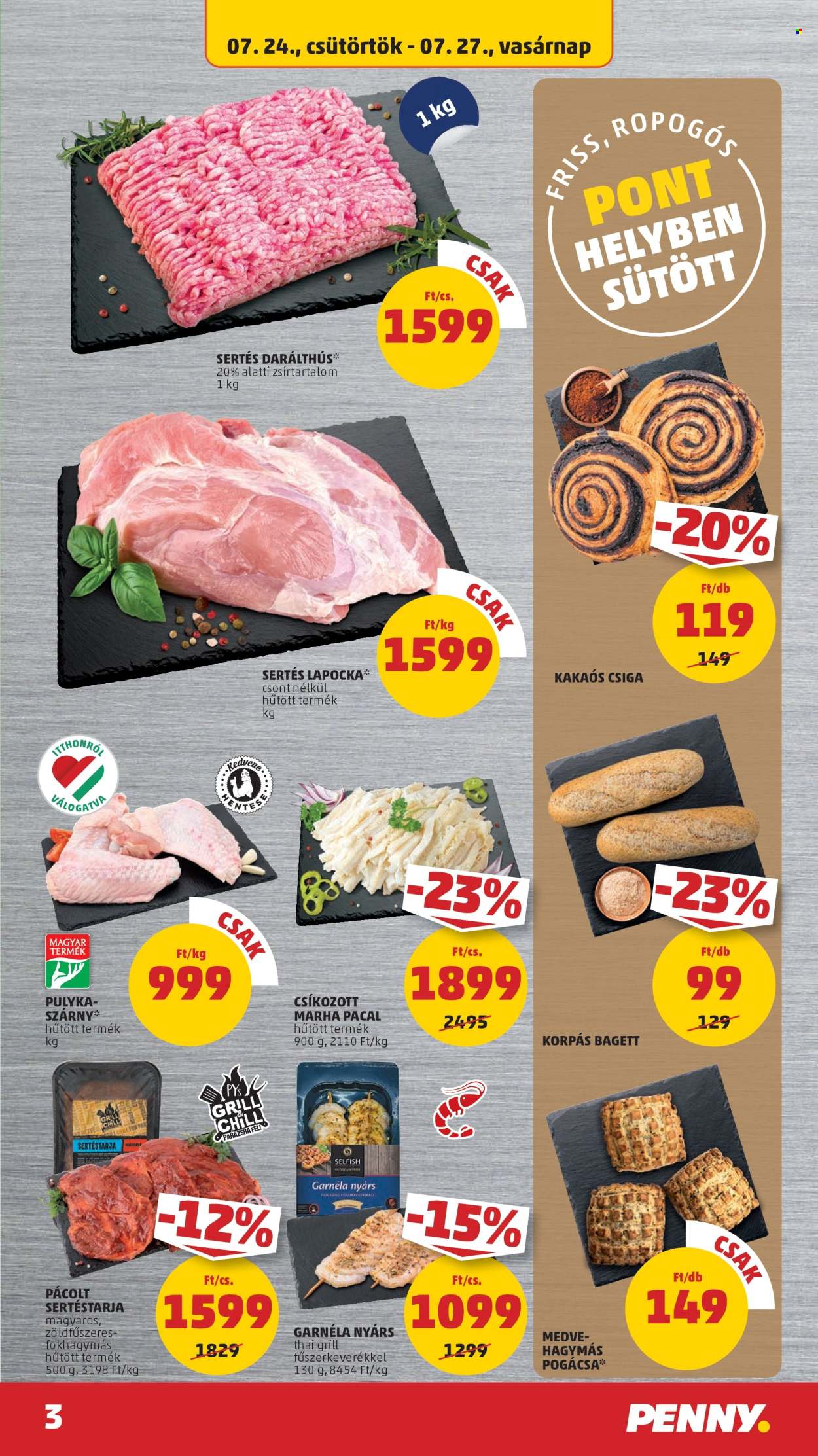 Penny Market akciós újságok - 2025.07.24 - 2025.07.30. Oldal 3