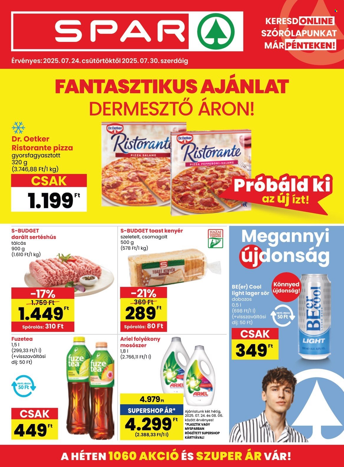 SPAR akciós újságok - 2025.07.24 - 2025.07.30. Oldal 1