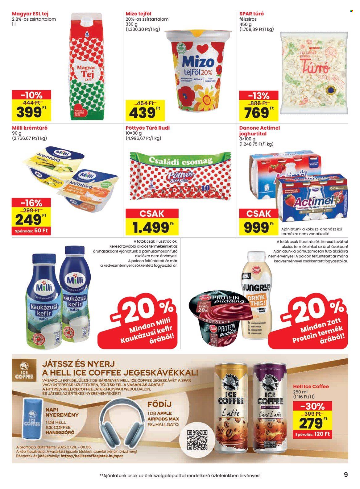 SPAR akciós újságok - 2025.07.24 - 2025.07.30. Oldal 9