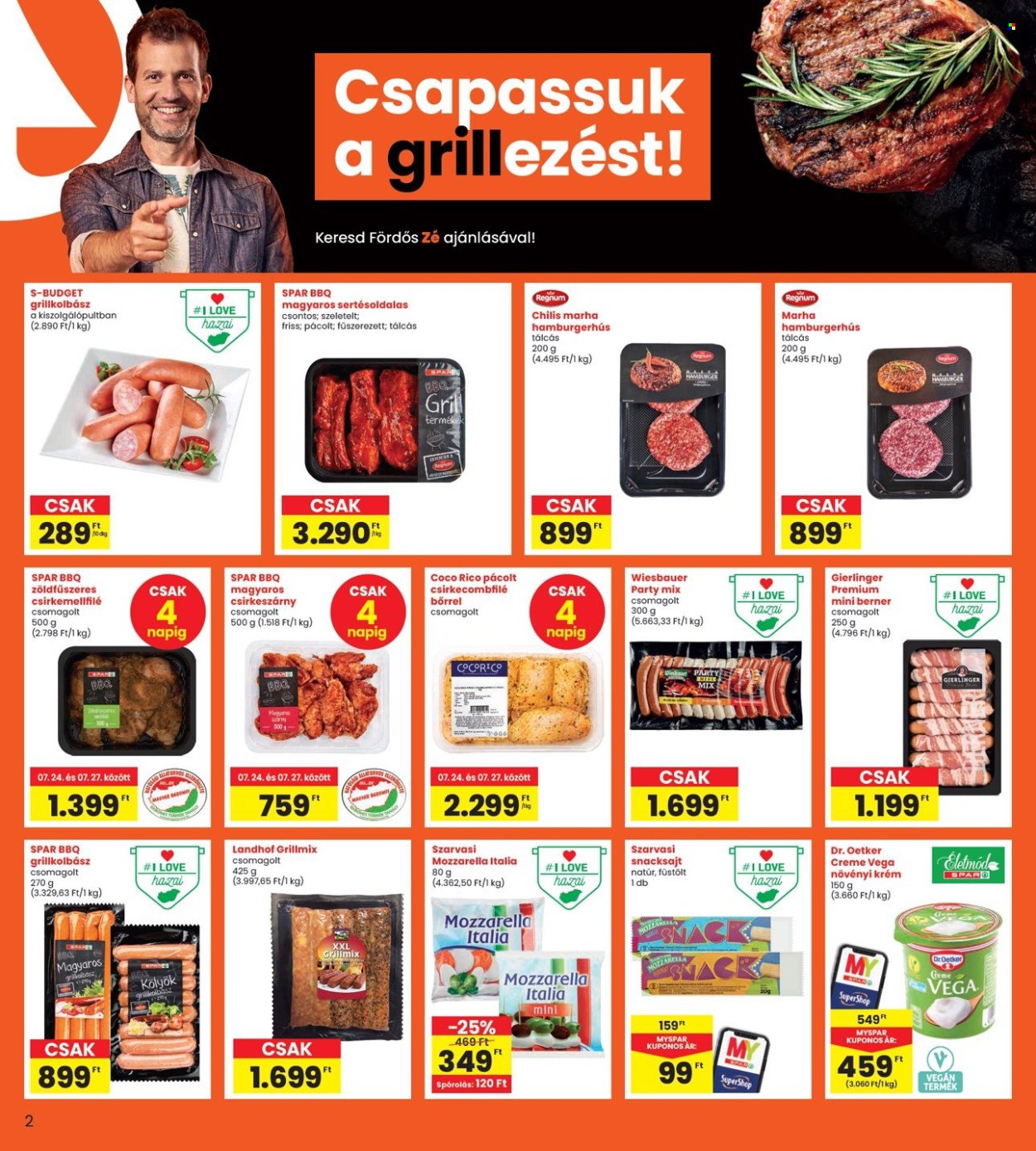 INTERSPAR akciós újságok - 2025.07.24 - 2025.07.30. Oldal 2