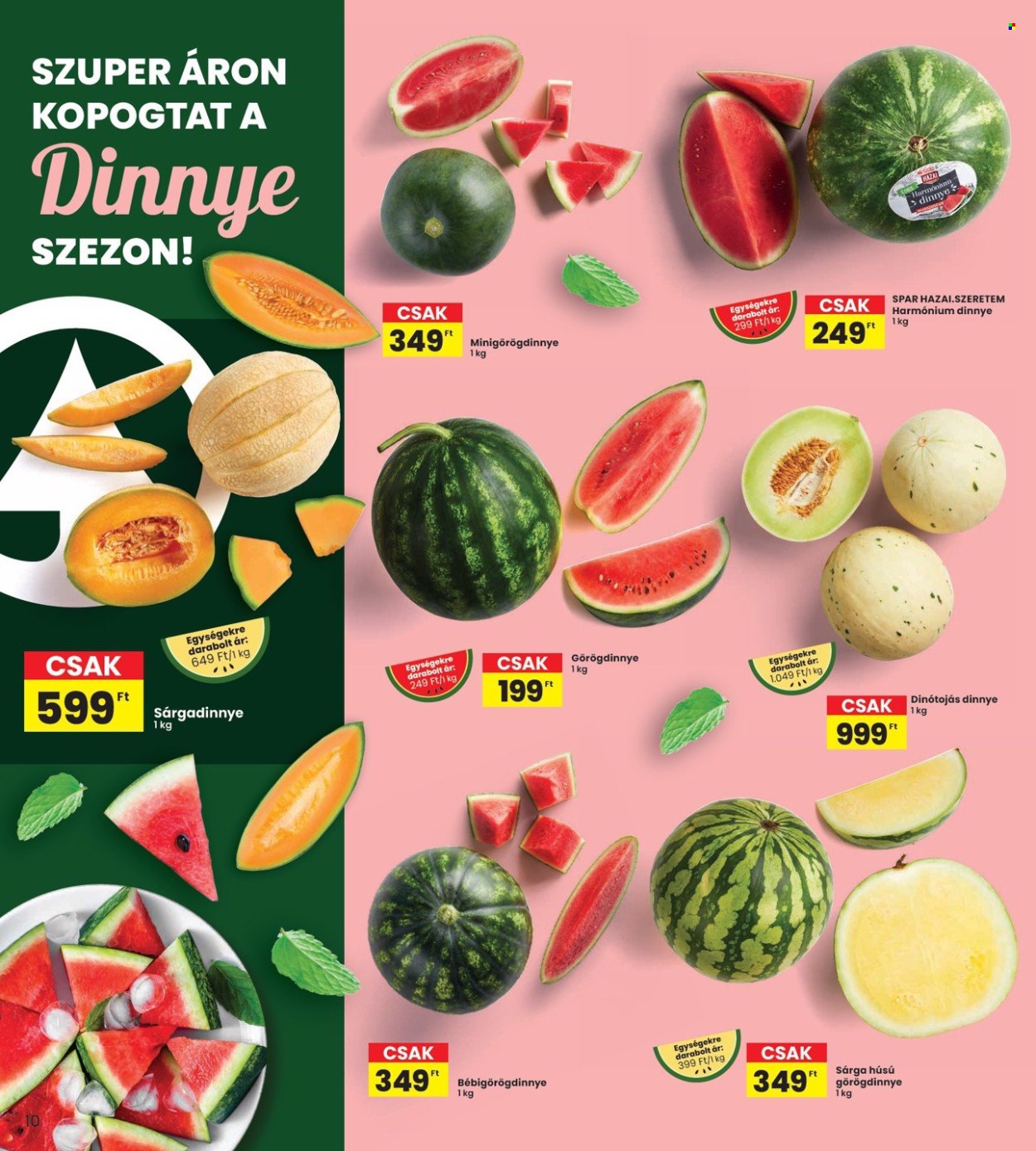 INTERSPAR akciós újságok - 2025.07.24 - 2025.07.30. Oldal 10