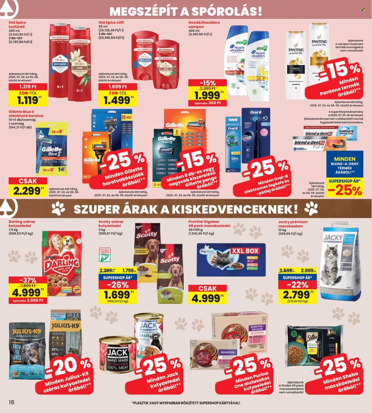 INTERSPAR akciós újságok - 2025.07.24 - 2025.07.30. Oldal 16