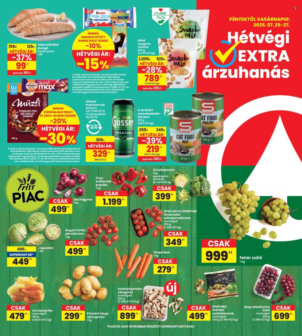 INTERSPAR akciós újságok - 2025.07.24 - 2025.07.30. Oldal 20