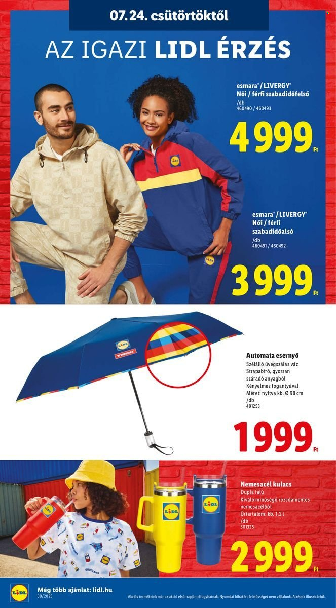 Lidl akciós újságok - 2025.07.24 - 2025.07.30. Oldal 18