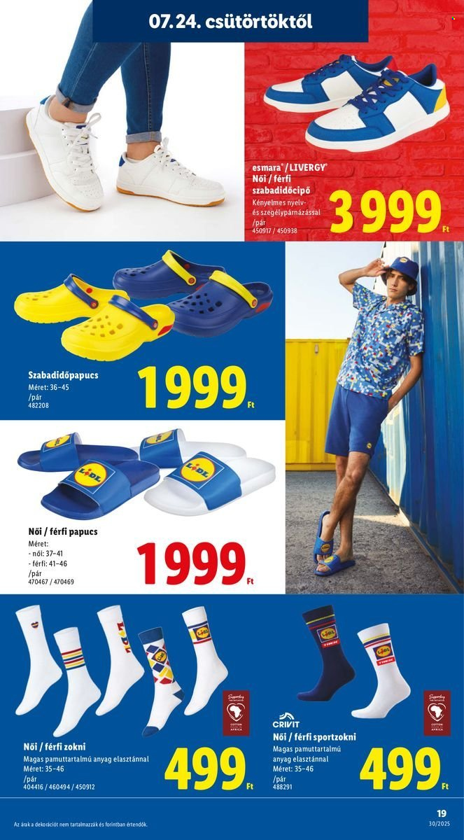 Lidl akciós újságok - 2025.07.24 - 2025.07.30. Oldal 19