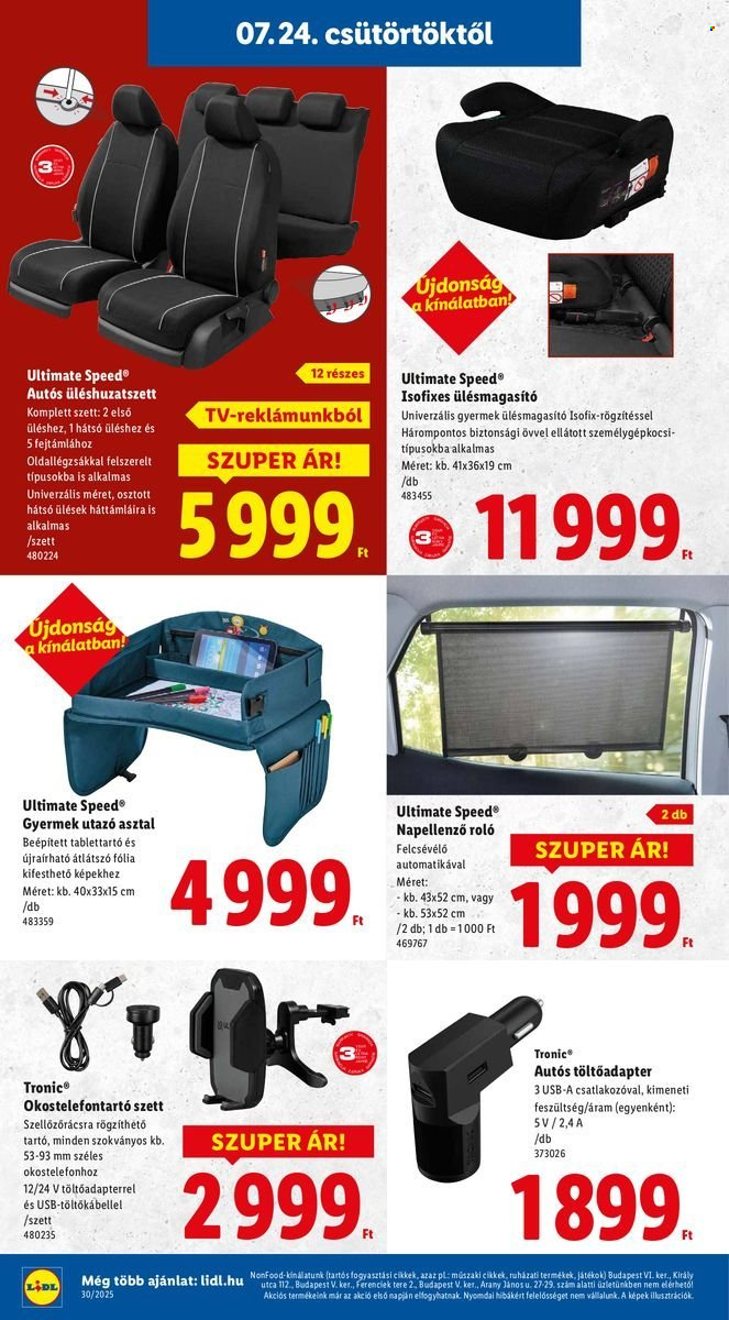 Lidl akciós újságok - 2025.07.24 - 2025.07.30. Oldal 22