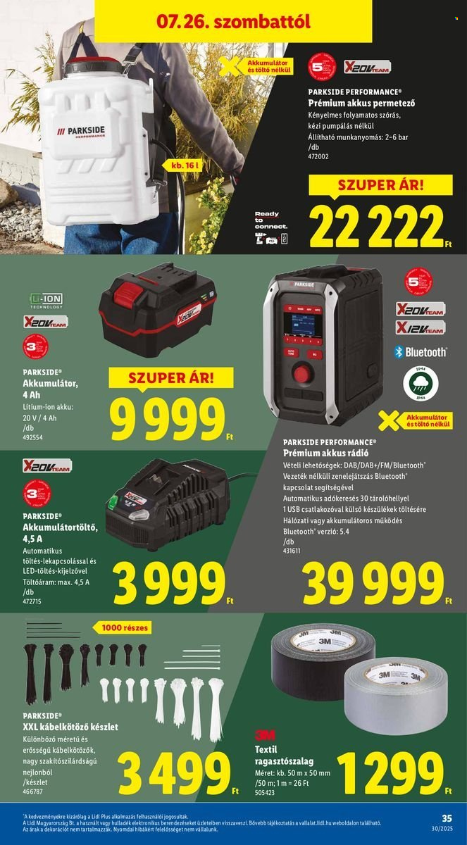 Lidl akciós újságok - 2025.07.24 - 2025.07.30. Oldal 35