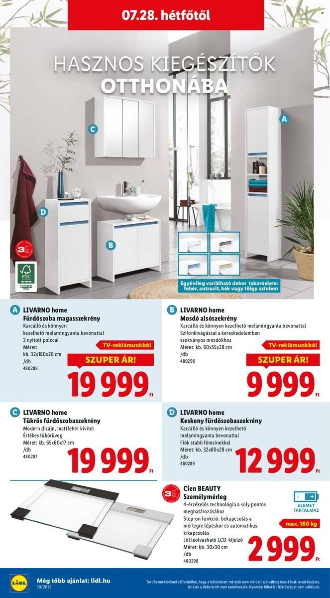 Lidl akciós újságok - 2025.07.24 - 2025.07.30. Oldal 36