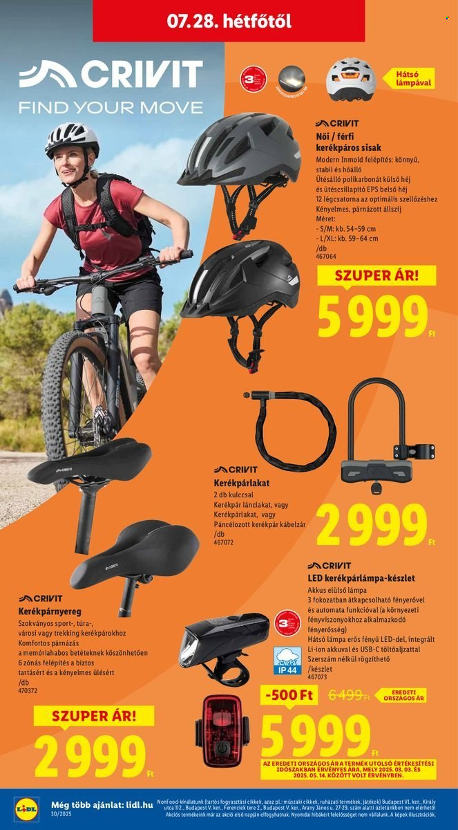 Lidl akciós újságok - 2025.07.24 - 2025.07.30. Oldal 40