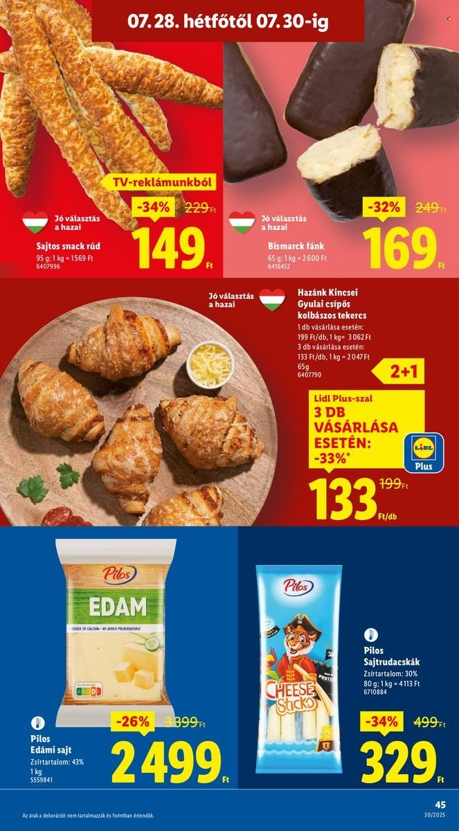 Lidl akciós újságok - 2025.07.24 - 2025.07.30. Oldal 45