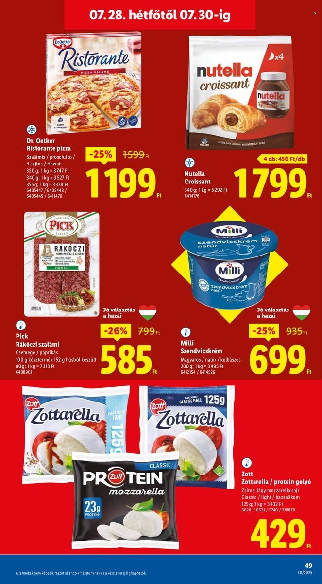 Lidl akciós újságok - 2025.07.24 - 2025.07.30. Oldal 49