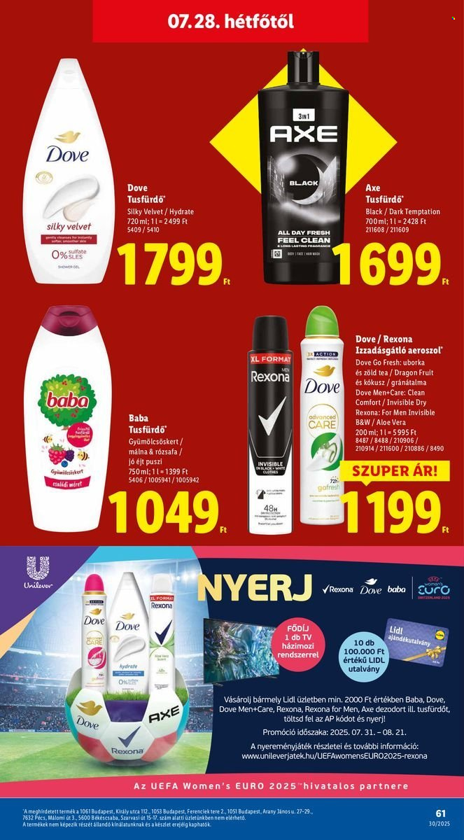 Lidl akciós újságok - 2025.07.24 - 2025.07.30. Oldal 59