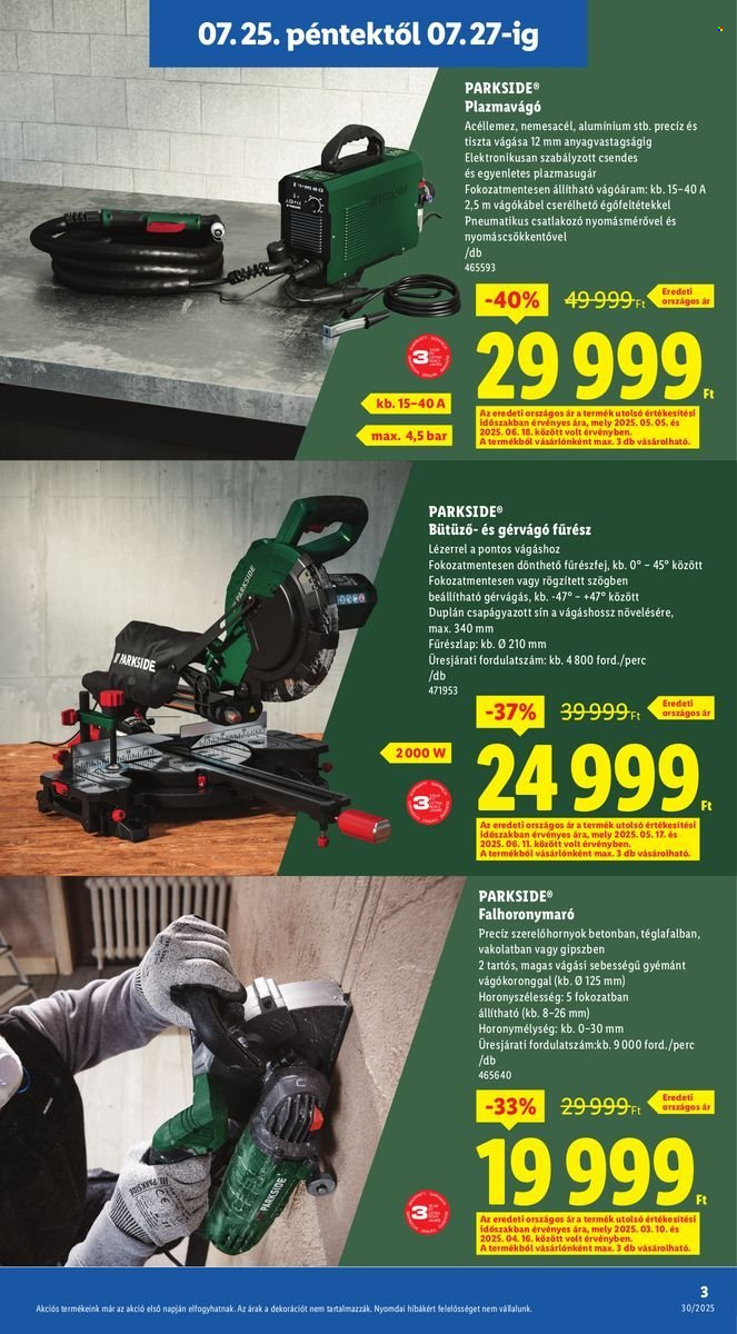 Lidl akciós újságok - 2025.07.25 - 2025.07.27. Oldal 3