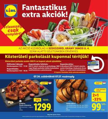 Újság Lidl - 2025.07.24 - 2025.07.27.