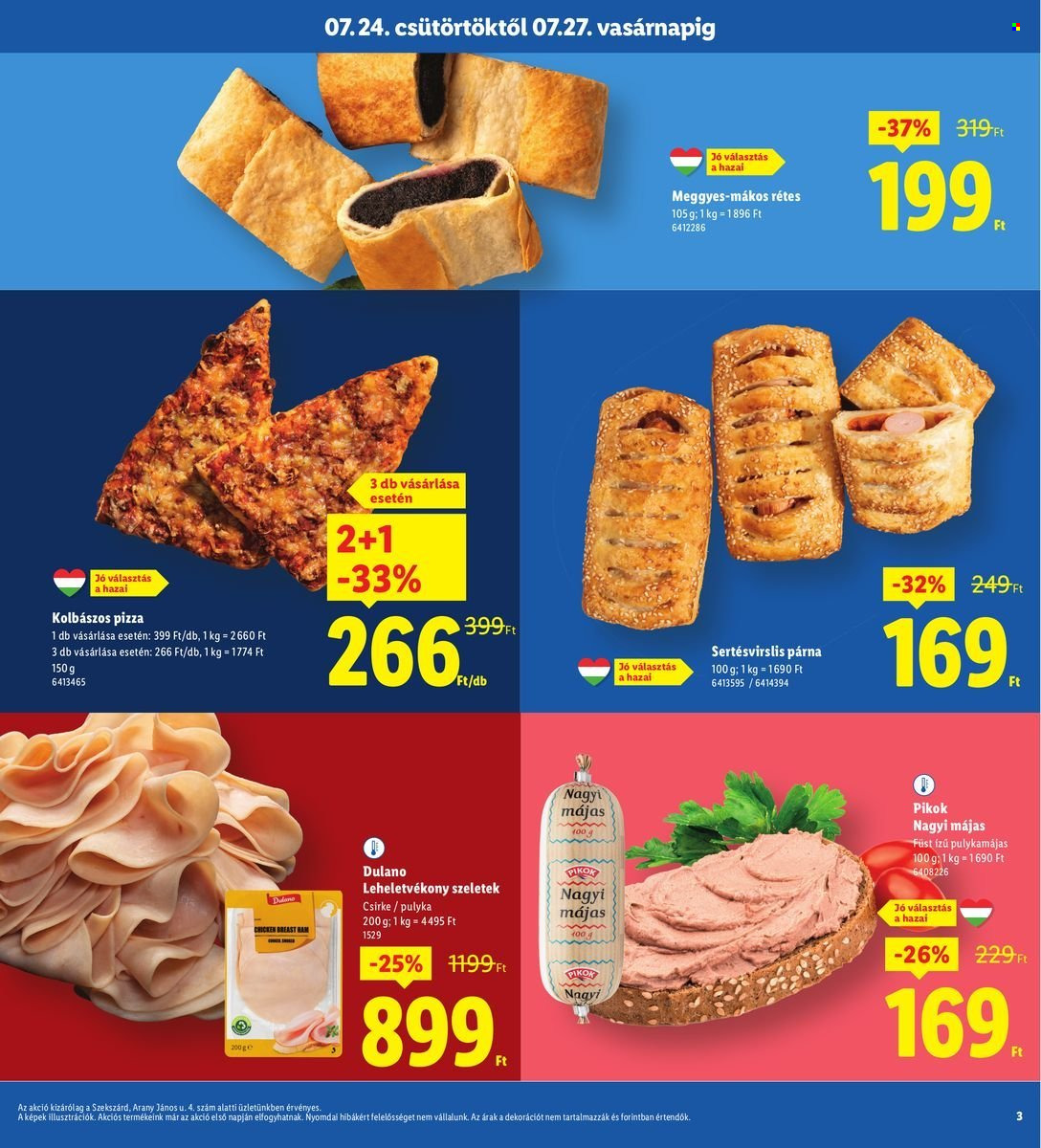 Lidl akciós újságok - 2025.07.24 - 2025.07.27. Oldal 3