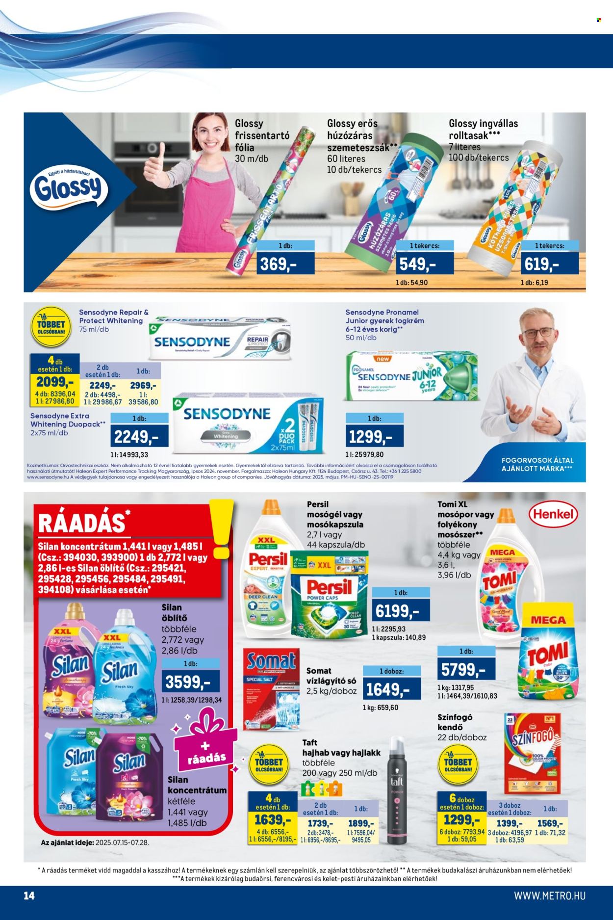 Metro akciós újságok - 2025.07.15 - 2025.07.28. Oldal 14