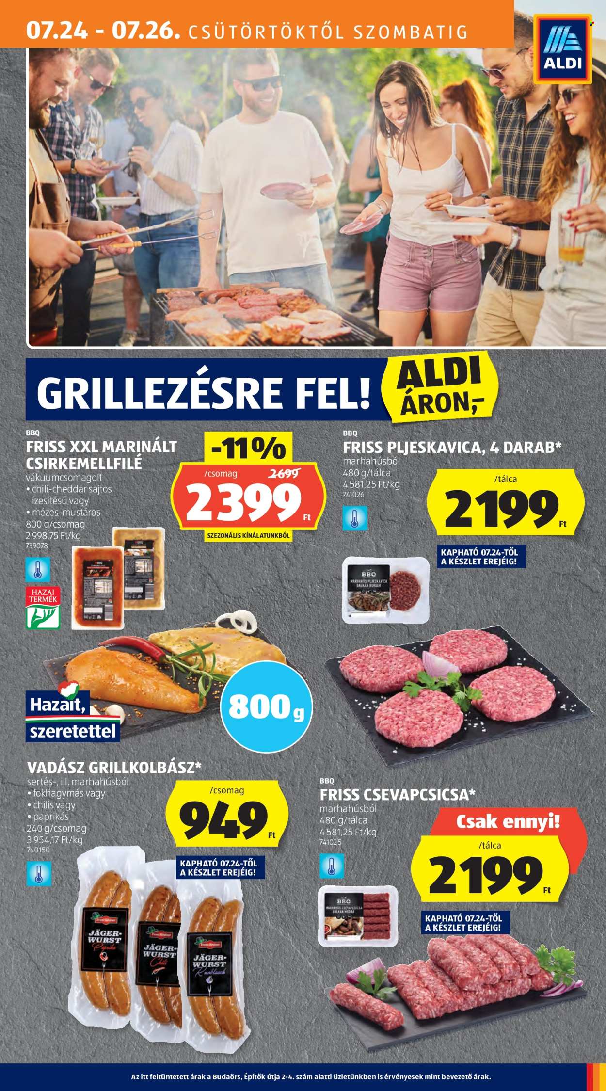 Aldi akciós újságok - 2025.07.24 - 2025.07.30. Oldal 17