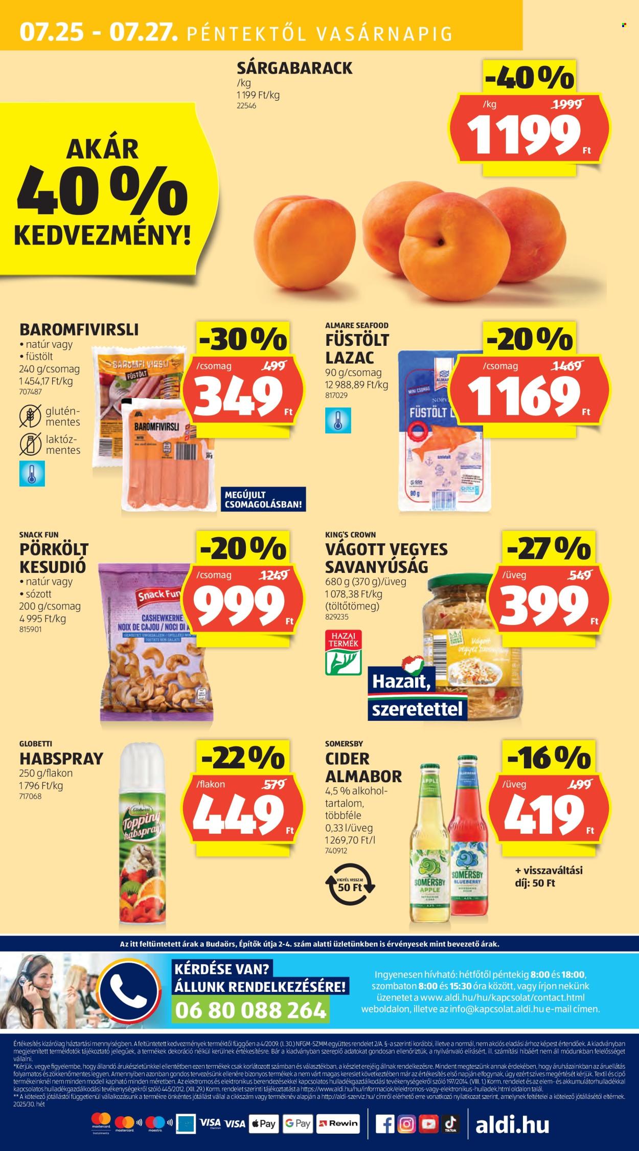 Aldi akciós újságok - 2025.07.24 - 2025.07.30. Oldal 50