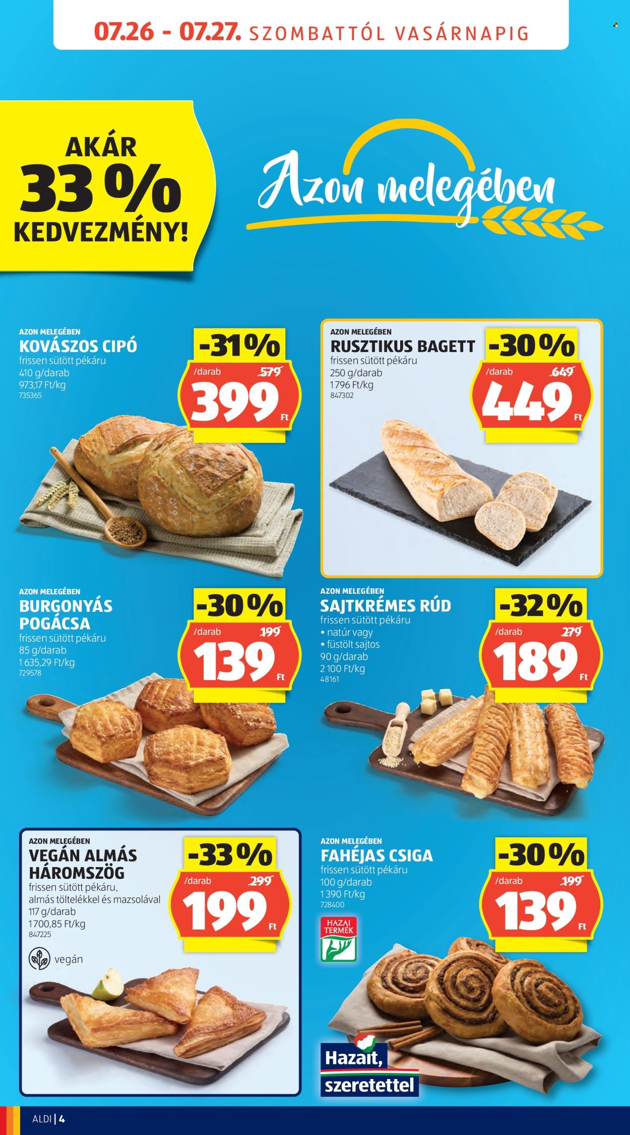 Aldi akciós újságok - 2025.07.26 - 2025.07.27. Oldal 4