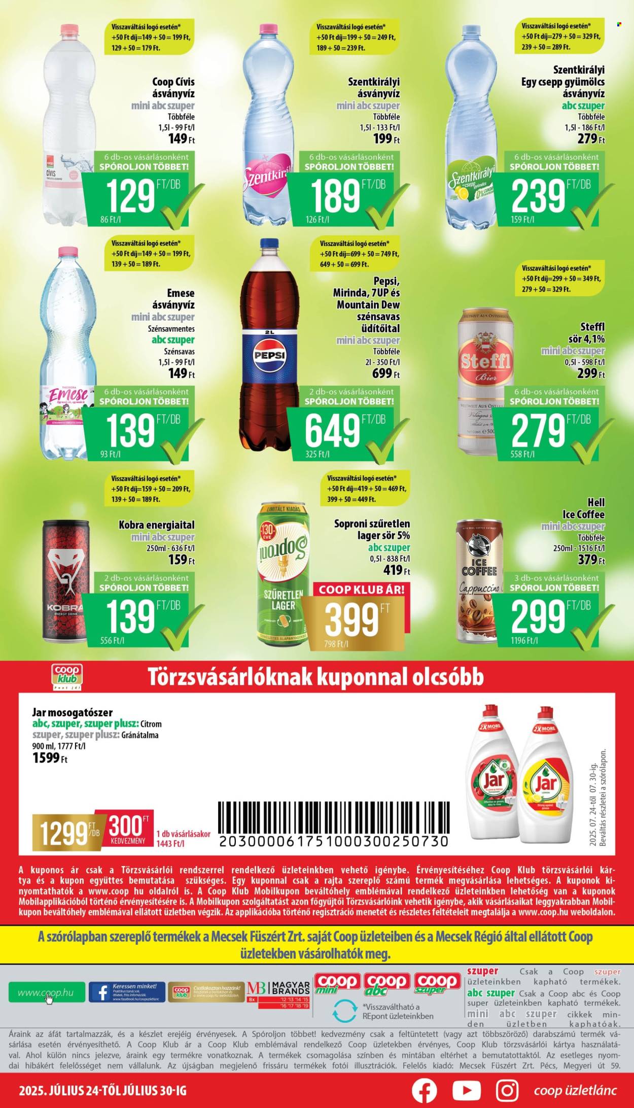 Coop akciós újságok - 2025.07.24 - 2025.07.30. Oldal 8