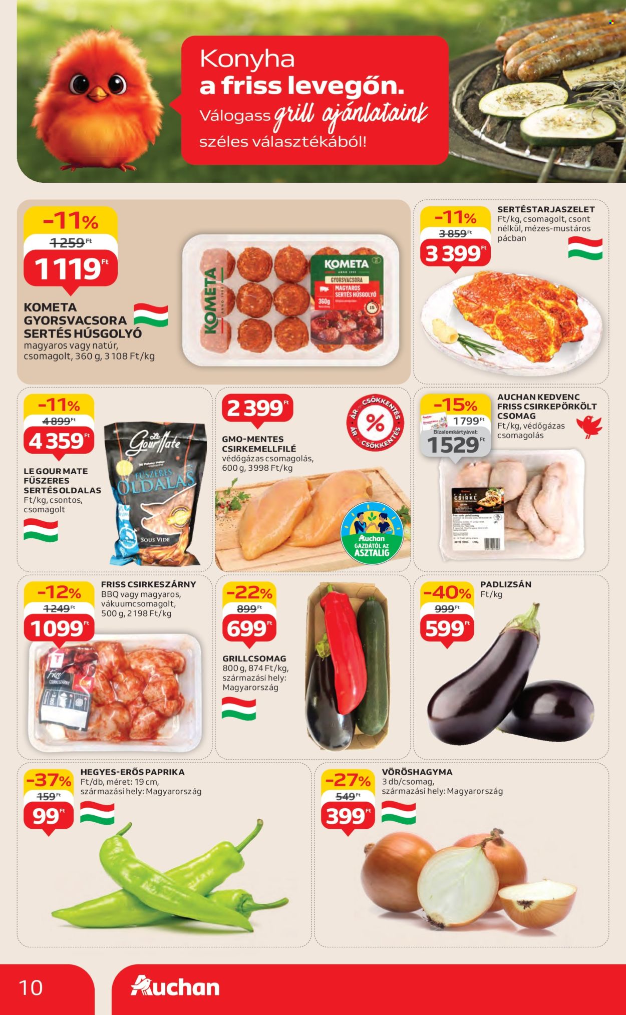 Auchan akciós újságok - 2025.07.24 - 2025.07.30. Oldal 10